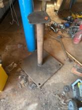 1 in plate bottom pedestal