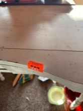 37x 18 in wood table