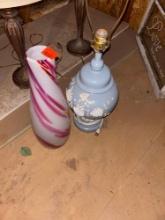 Vase and lamp