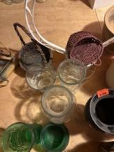 Vases baskets Lamp