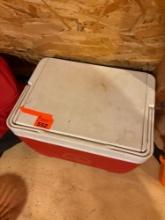 (2) igloo coolers one hard one soft