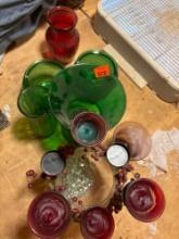Vases, candle decor