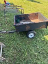 Dump lawn cart