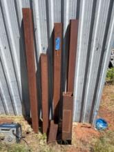 Square tubing pieces
