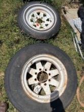 Wheels and tires