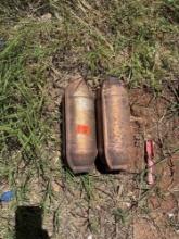 Pair of catalytic converters