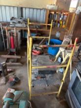 17 in wide x 48 in long scaffolding no contents