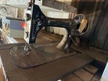 Antique Storm and Erickson sewing machine