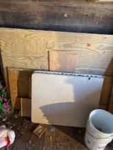 Doors Lumber and garage door pieces
