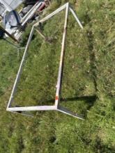 3 ft. X 6ft metal table frame