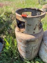 Forklift propane bottle