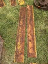 Pair of 5 ft scrapper blades
