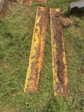Pair of 5 ft scrapper blades