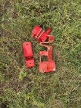 Auto latch gate latches