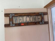 Welcome sign buyer must remove