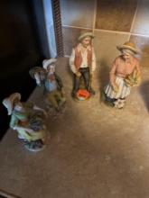 Porcelain figurines