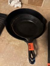 8 and 10 in cast iron pans