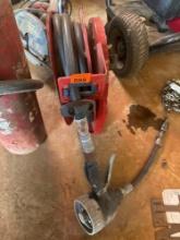 Graco oil gun on Reelcraft retractable reel