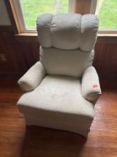 Cloth material recliner