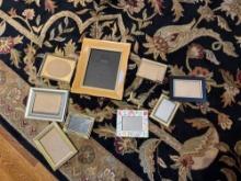 9 picture frames 2 picture frame holders