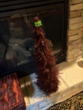 Feather tree and pillows