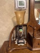 Matching candle holder