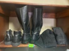 3 pairs of shoes, see photos for sizes