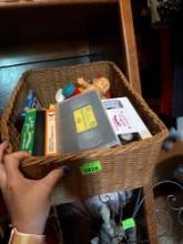 Kids toys and basket