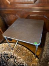 Card table with four chairs