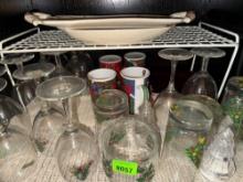 christmas kitchen glasses