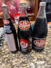 Dr Peoper bottles. OU VS texas