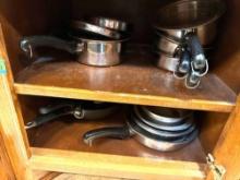 Pots pans, skillets