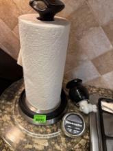 Paper towel holder KitchenAid timer, Sentsy, microwave glass plate