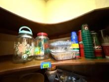 lemonade jugs, cups and pans