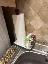 paper towel and napkin holder