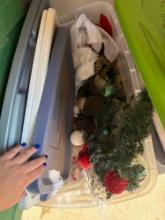 christmas decor and lids