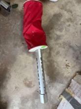 Golf ball retriever with balls