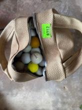 Bag of golf balls