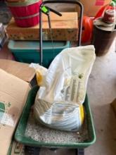Spreader And lawn fertilizer and weed control