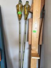 2 yard oil lamps
