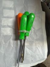 Screwdrivers x 4