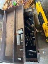 nuts and tool box