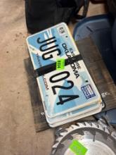 license plate tag