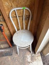 white chair