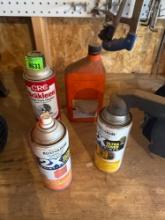 spray cans