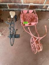 Outdoor bicycle decor