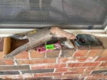 Garden sheath, spatula, bulb planter