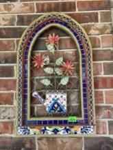Tile pieces wall decor