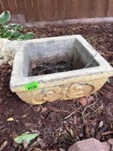 flower pot. cat and dog decor