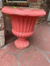 Pink planter pots
